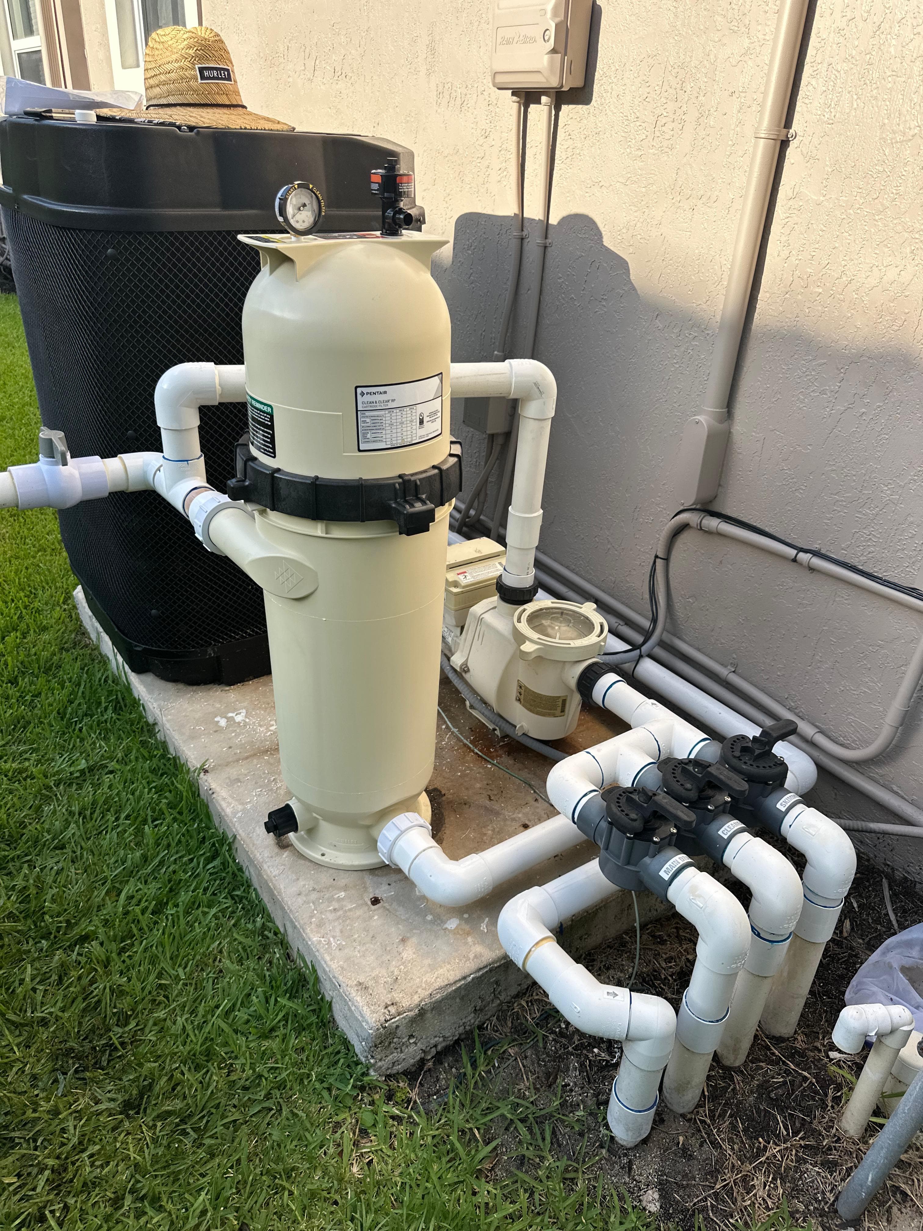 Pool equipment upgrade project 4 - Blue Clair Pool South Florida