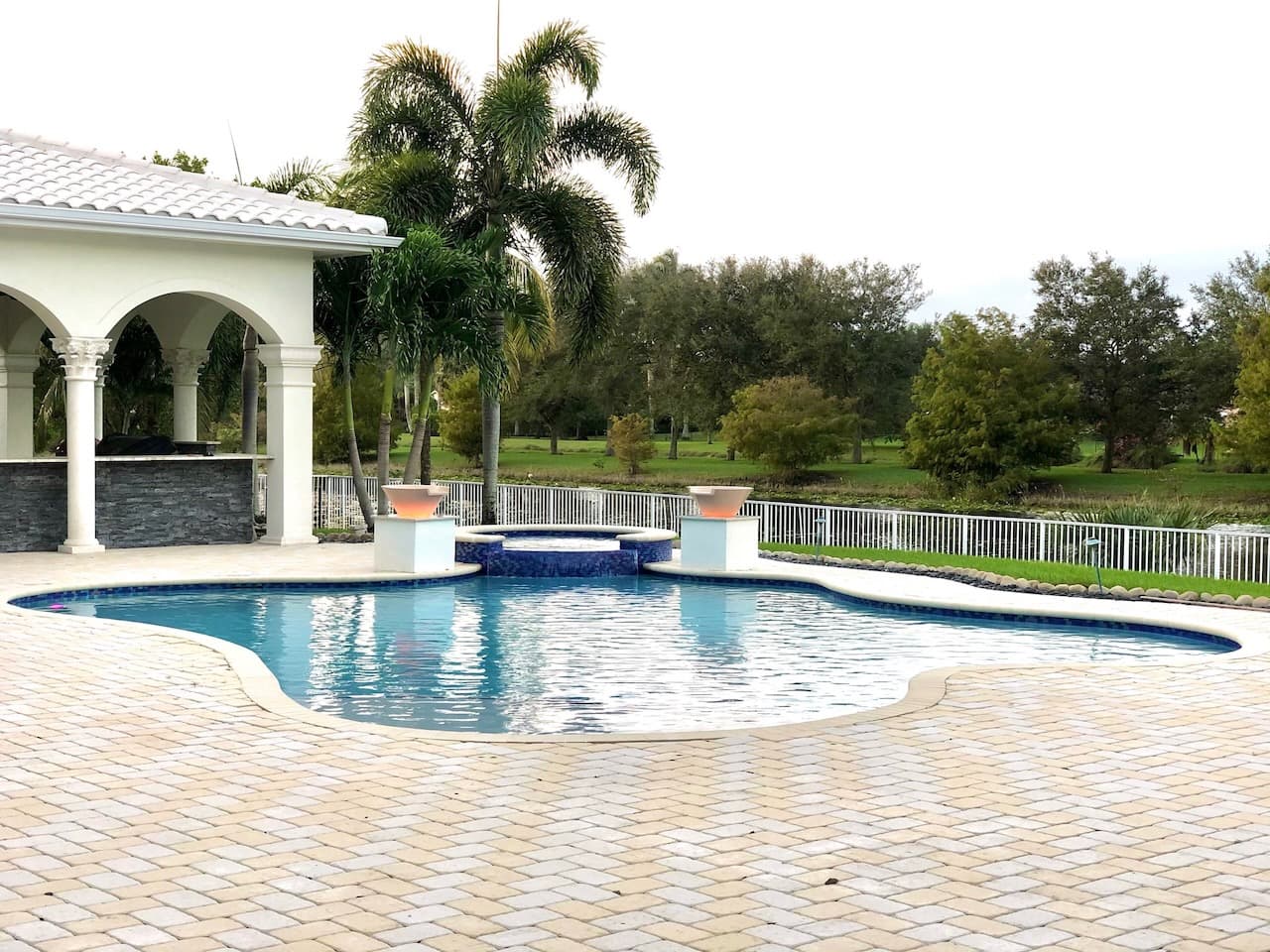 Pool renovation and outdoor living project photo 3 - Blue Clair Pool South Florida