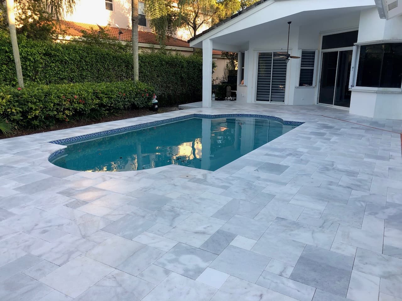 Pool renovation and outdoor living project photo 4 - Blue Clair Pool South Florida