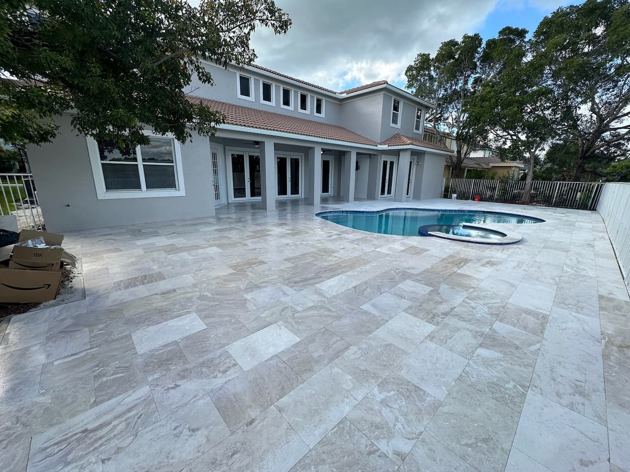 Pool renovation and outdoor living project photo 9 - Blue Clair Pool South Florida