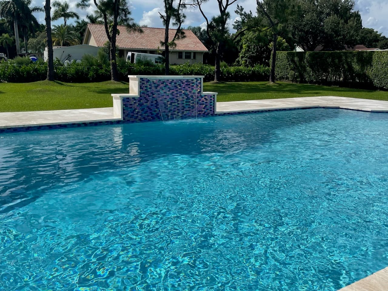 Pool renovation and outdoor living project photo 17 - Blue Clair Pool South Florida