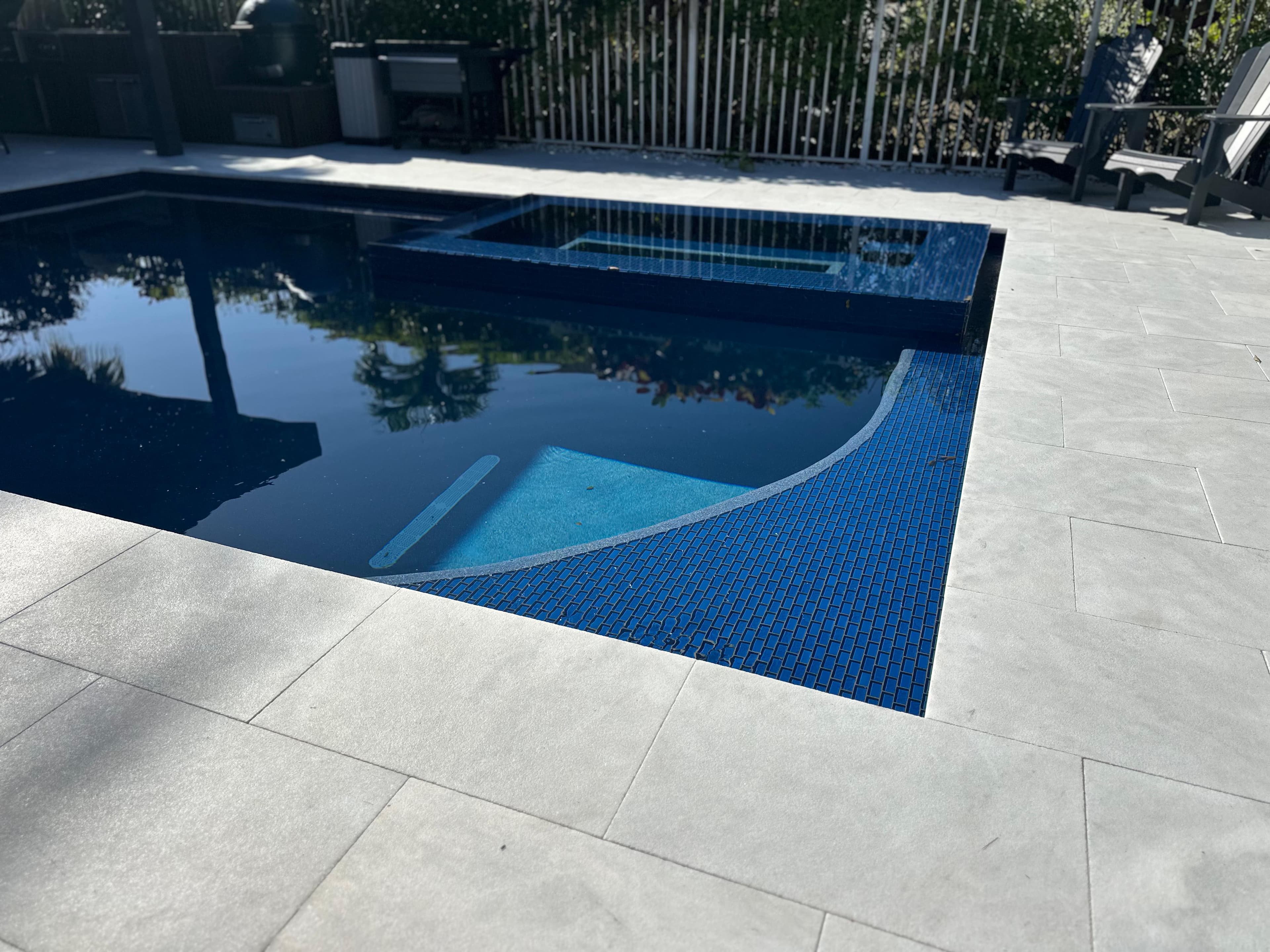 Pool renovation and outdoor living project photo 43 - Blue Clair Pool South Florida