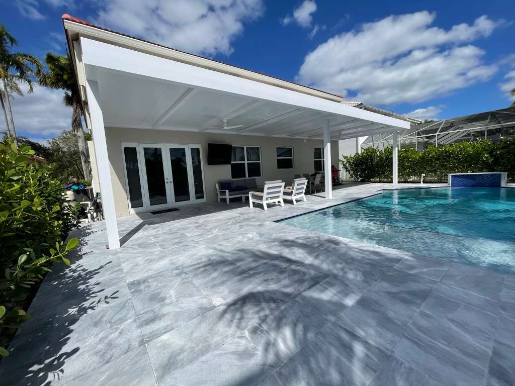 Pool renovation and outdoor living project photo 45 - Blue Clair Pool South Florida