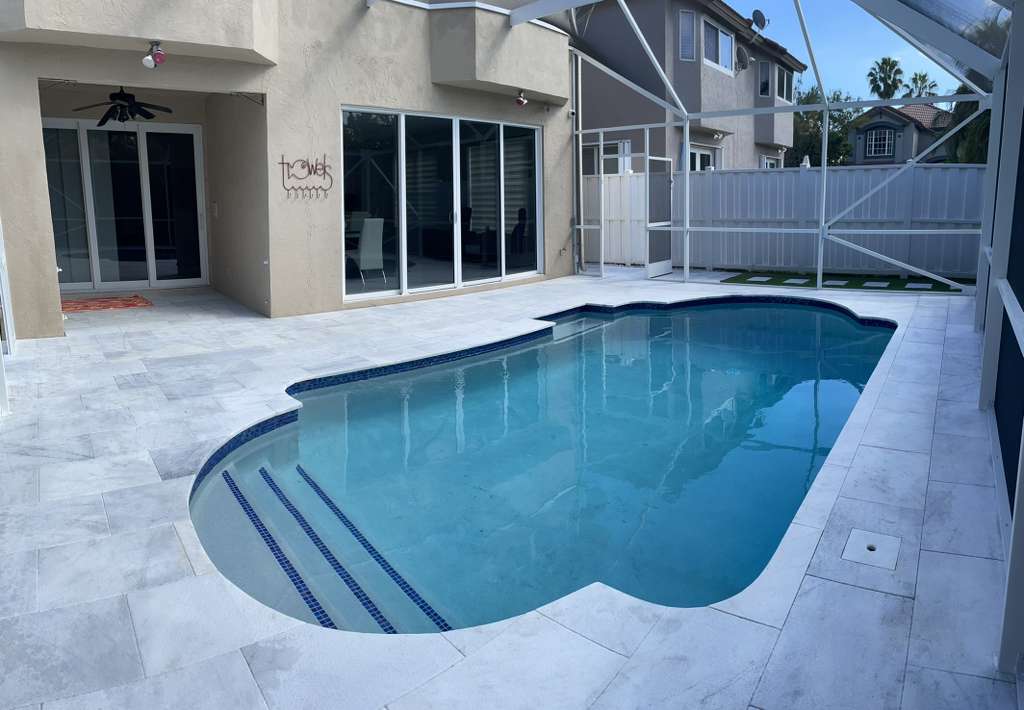 Pool renovation and outdoor living project photo 47 - Blue Clair Pool South Florida