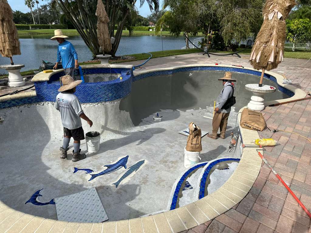 Comprehensive weekly pool maintenance in Davie, FL