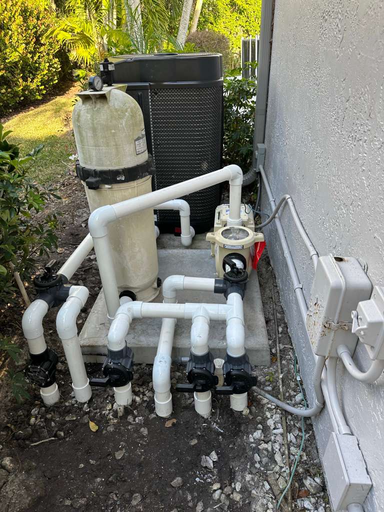 Pool chemistry testing and balancing in Davie